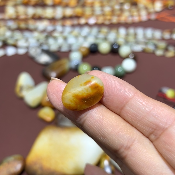 和田玉未镶嵌吊坠(不含链)