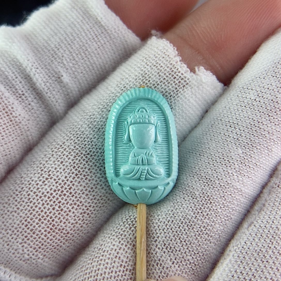 绿松石珠宝奇石未镶嵌