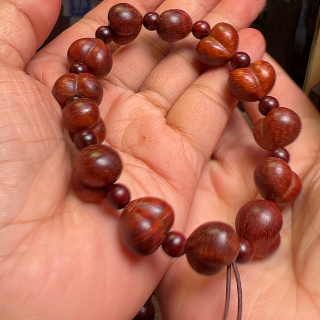 喜***洋檀香紫檀（小叶紫檀）手串1.2