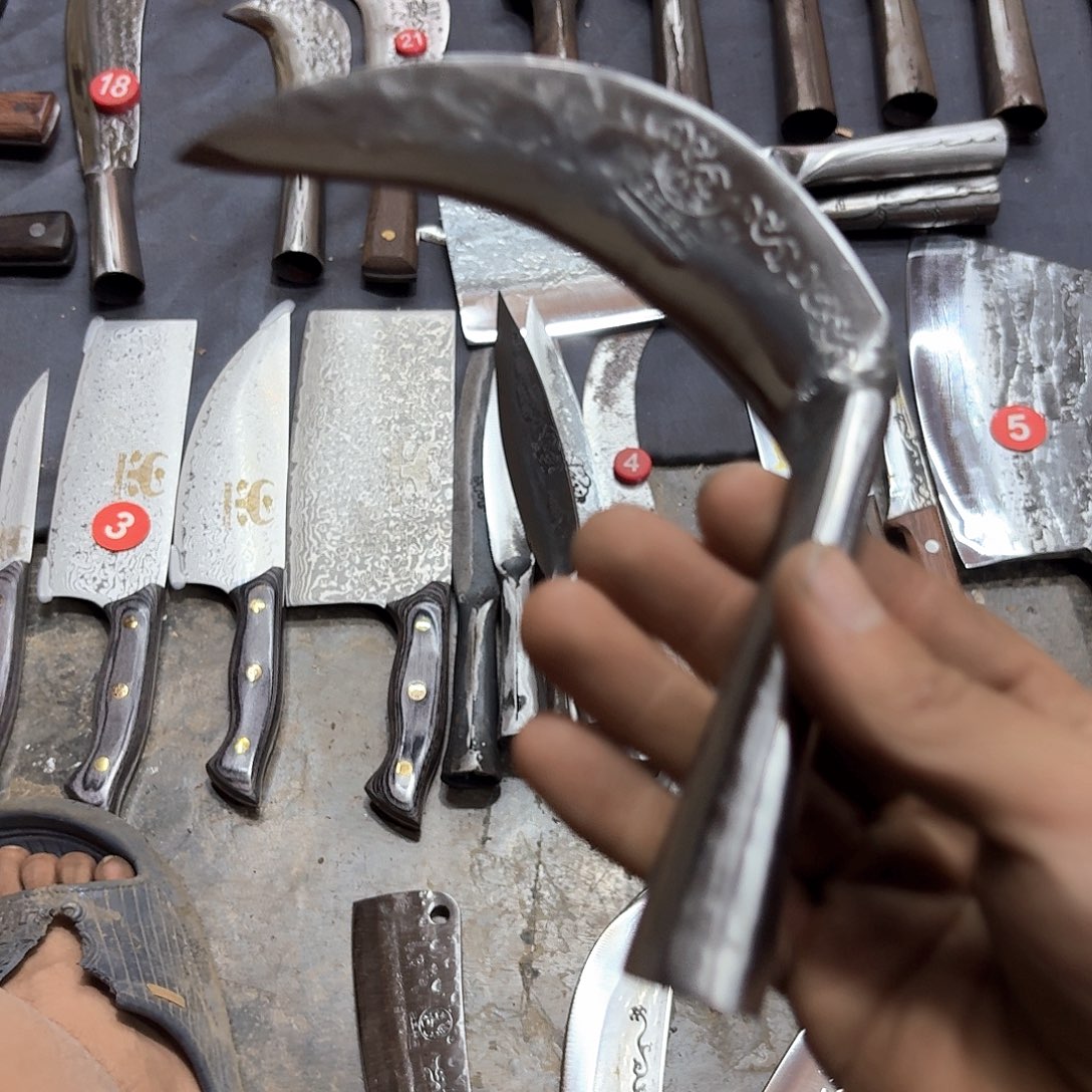 高碳锰钢云南阿老表手工锻打家用