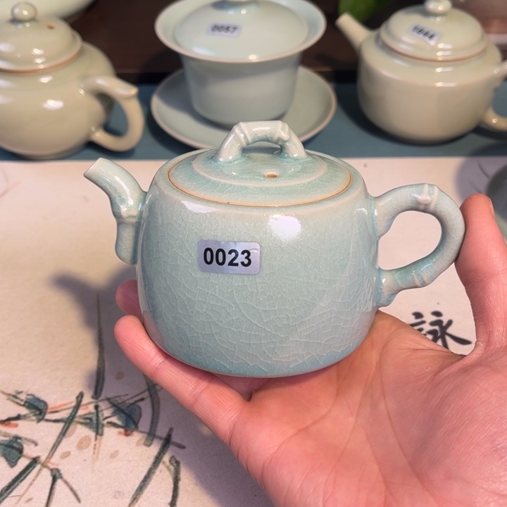 瓷杯子0023 青鸾汝瓷汝州发货