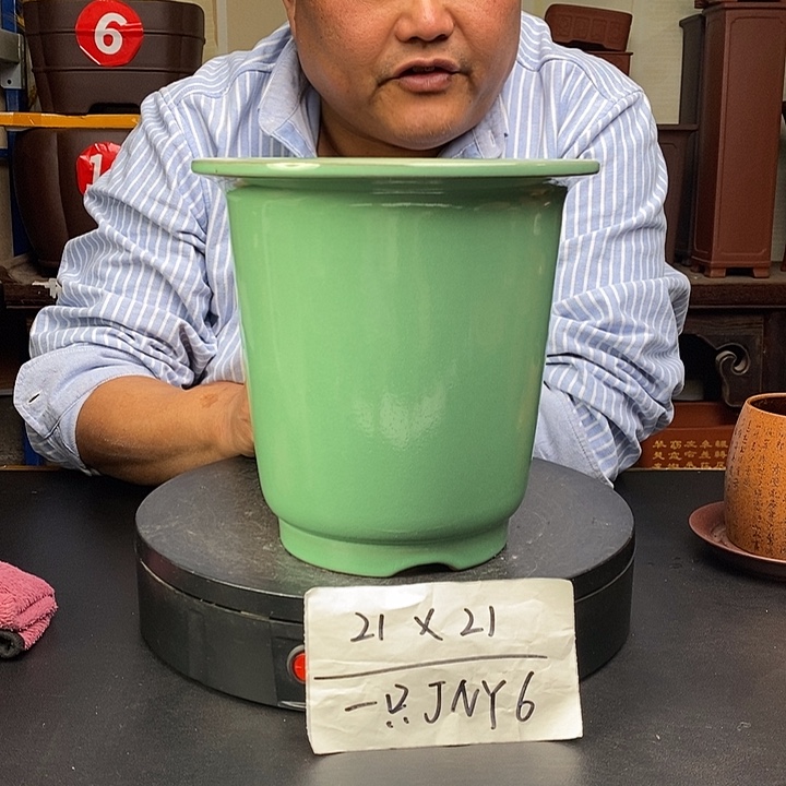 紫砂花盆货号一只JNY6