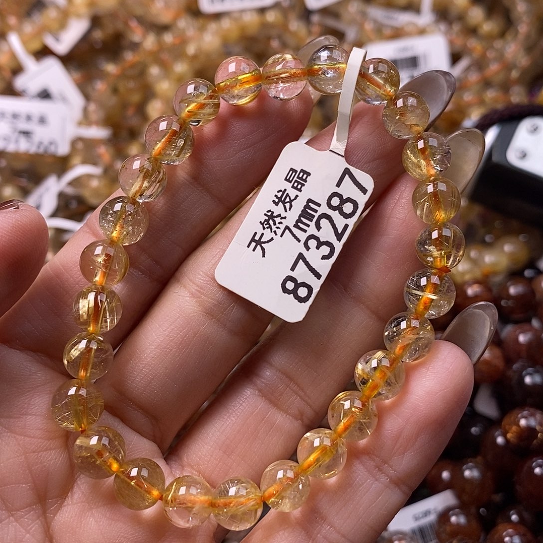 水晶手链未镶嵌水