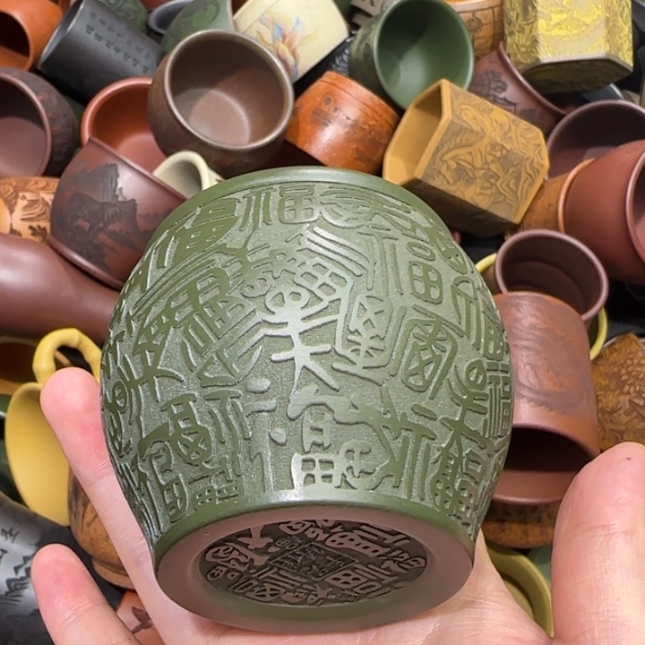 茶杯紫砂全手工紫砂