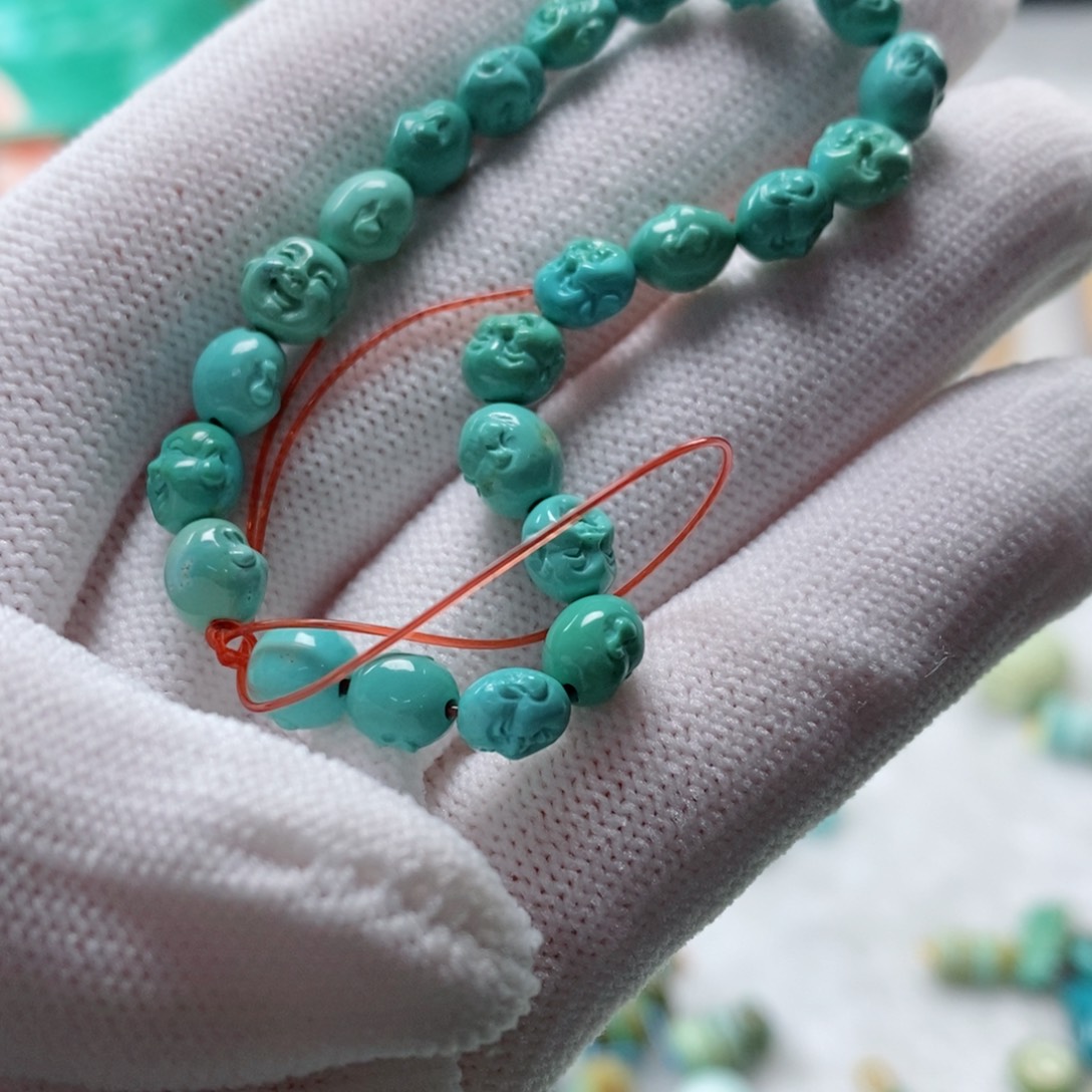 绿松石手链未镶嵌