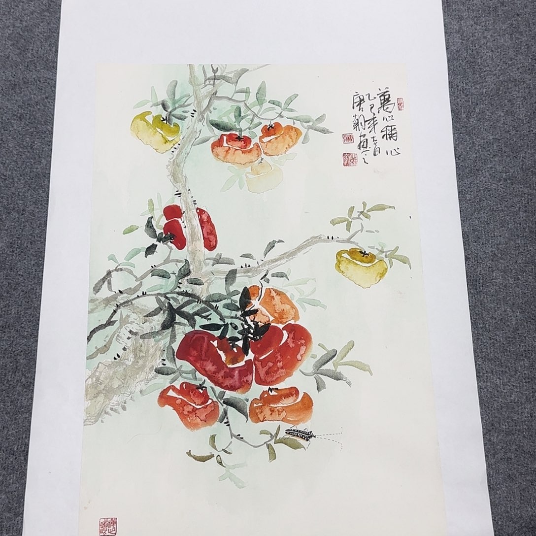 国画68*35纯手绘唐朝