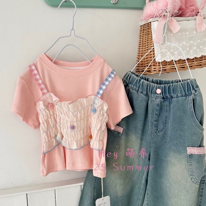 萌希·25夏~韩版T恤上衣M993