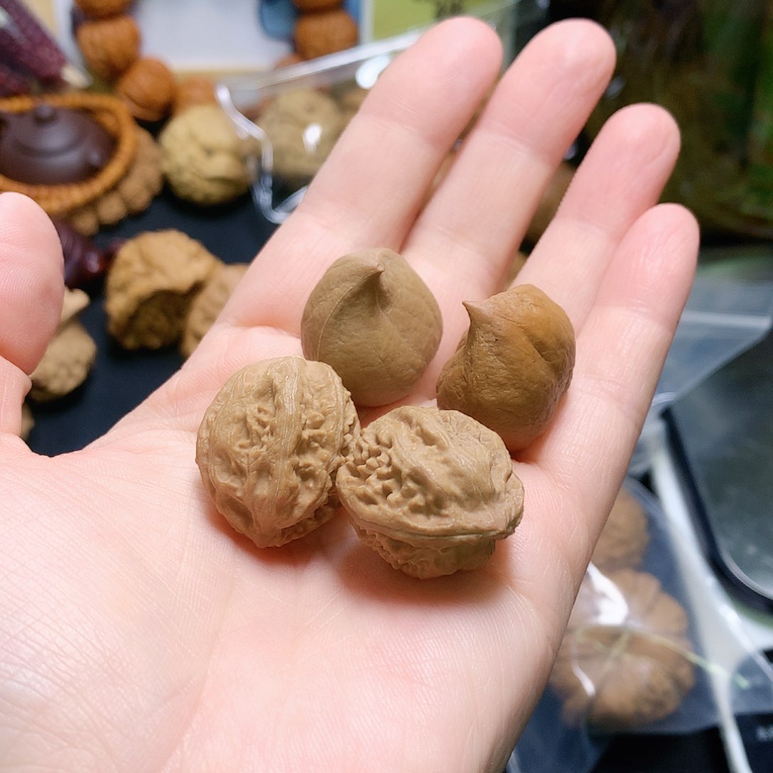 文玩核桃吊坠番*小蛇头25➕小霸王龙手捻