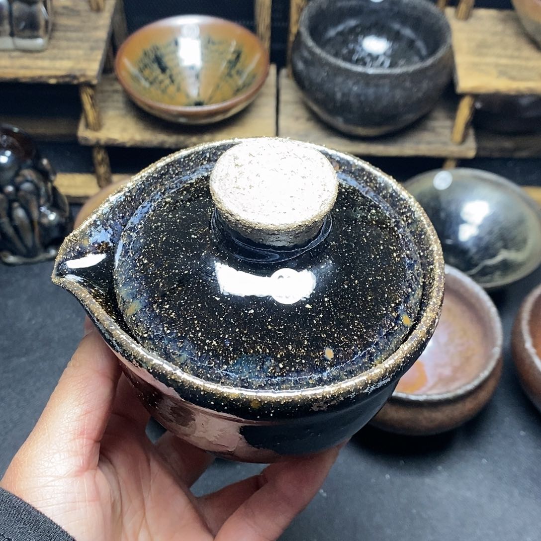 茶盏建盏茶器古朴老气209