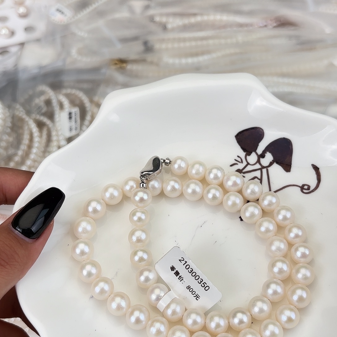 项链未镶嵌淡水珍珠项链