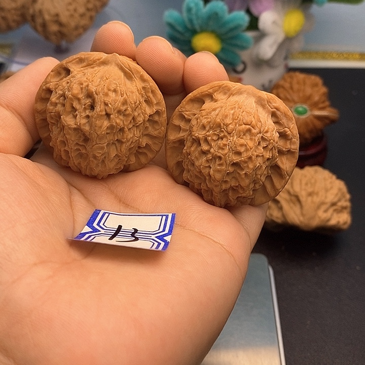 把件文玩核桃40血麒麟