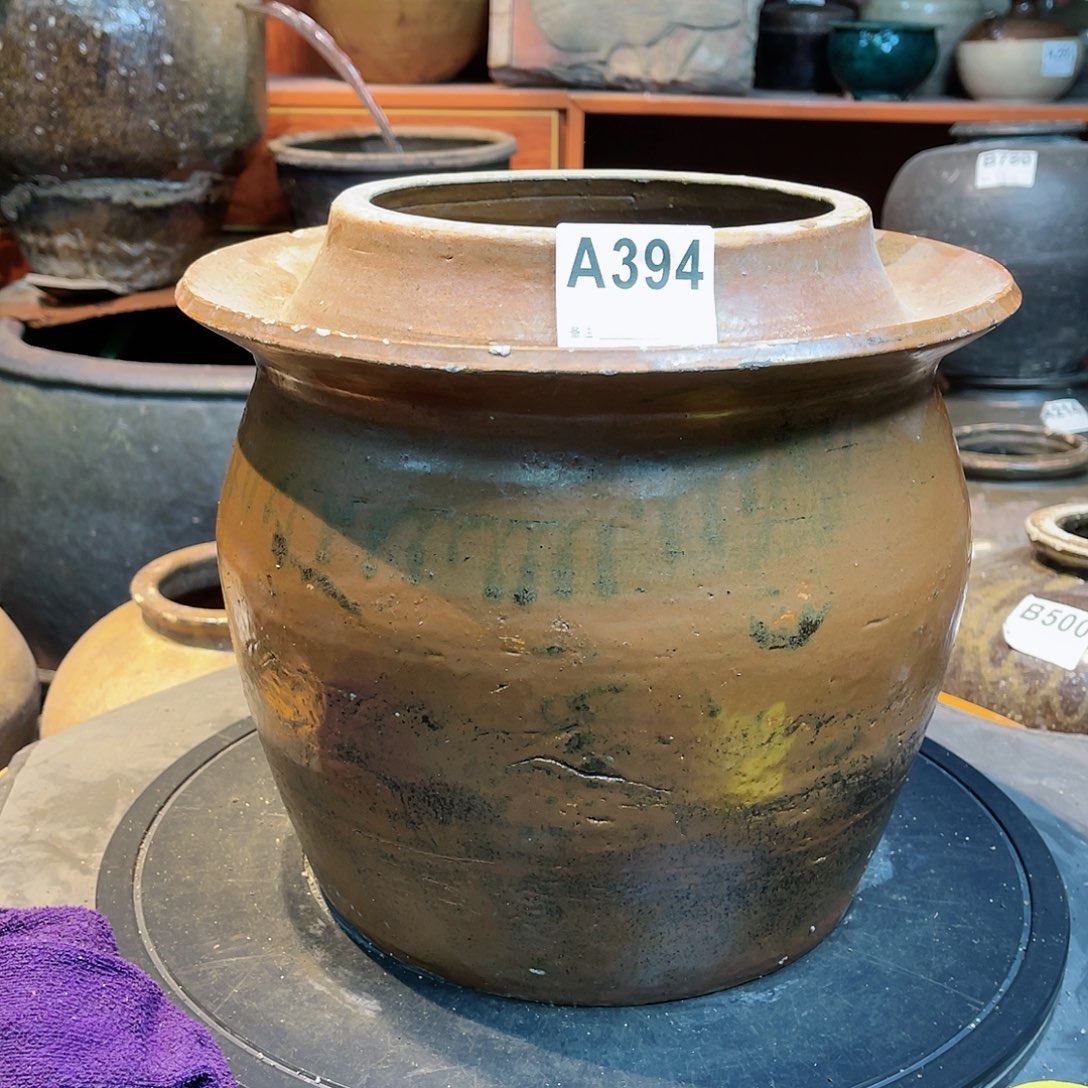 润***声翔宇老物件老陶罐a394