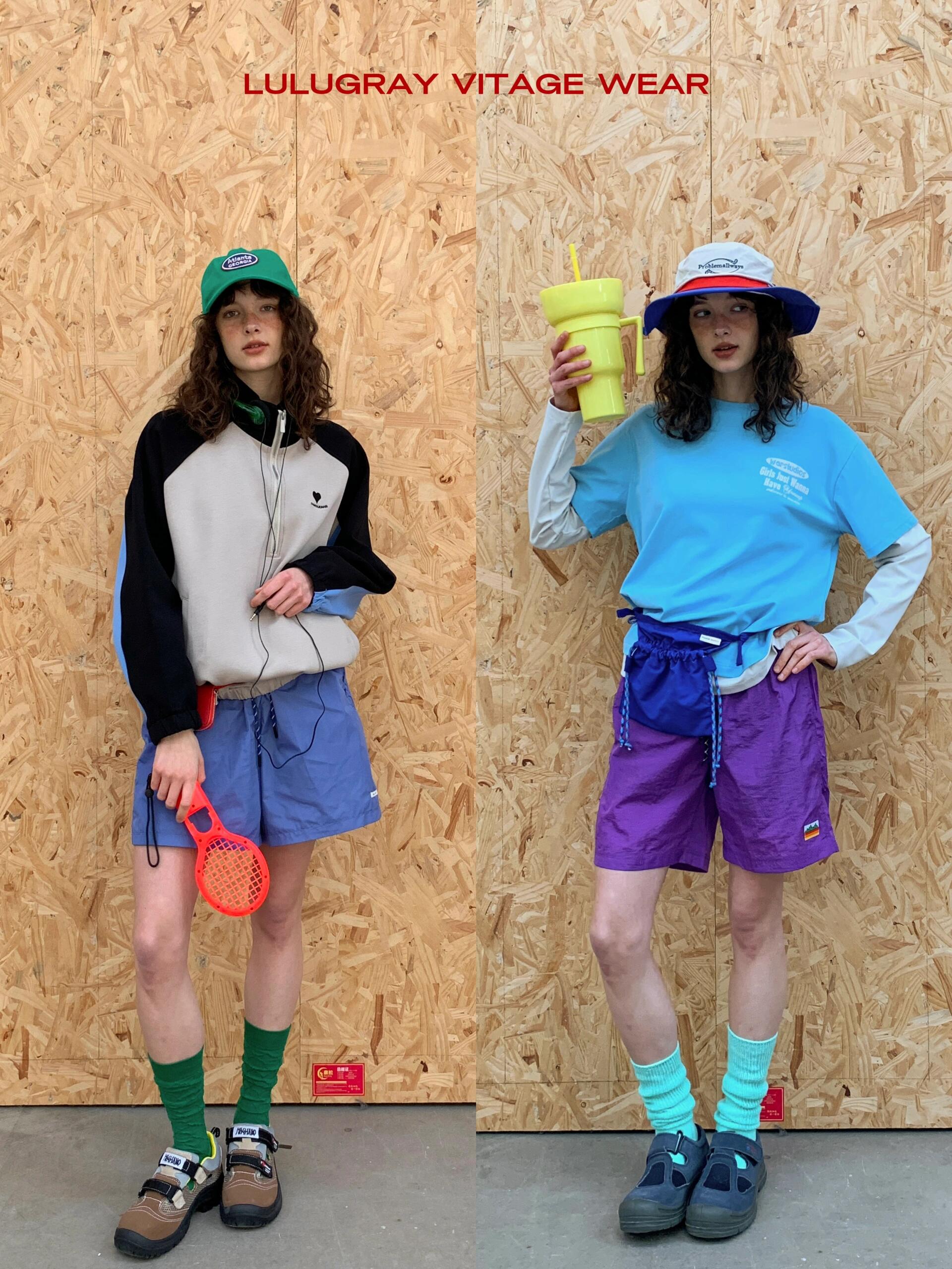 孙漂亮vintage复古休闲外套