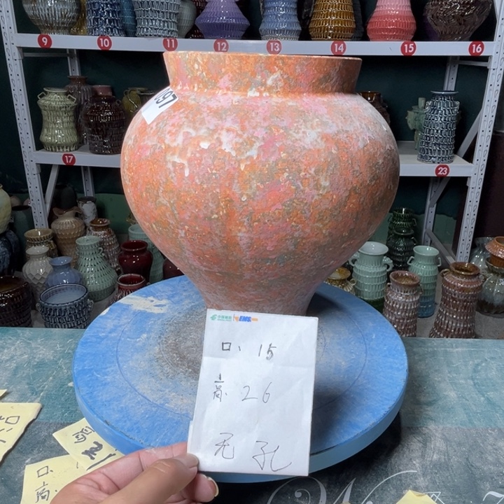 陶景德镇陶瓷花盆花器097