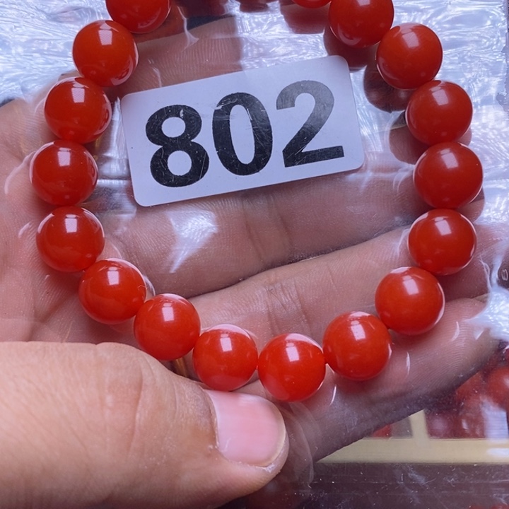 南红玛瑙手链未镶嵌J****