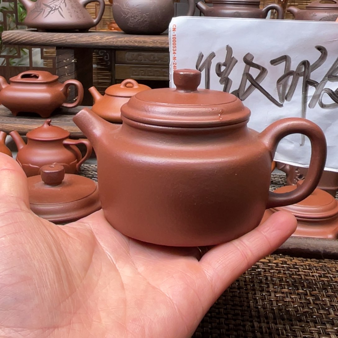 紫砂茶壶宜兴原矿紫砂手工制微瑕170