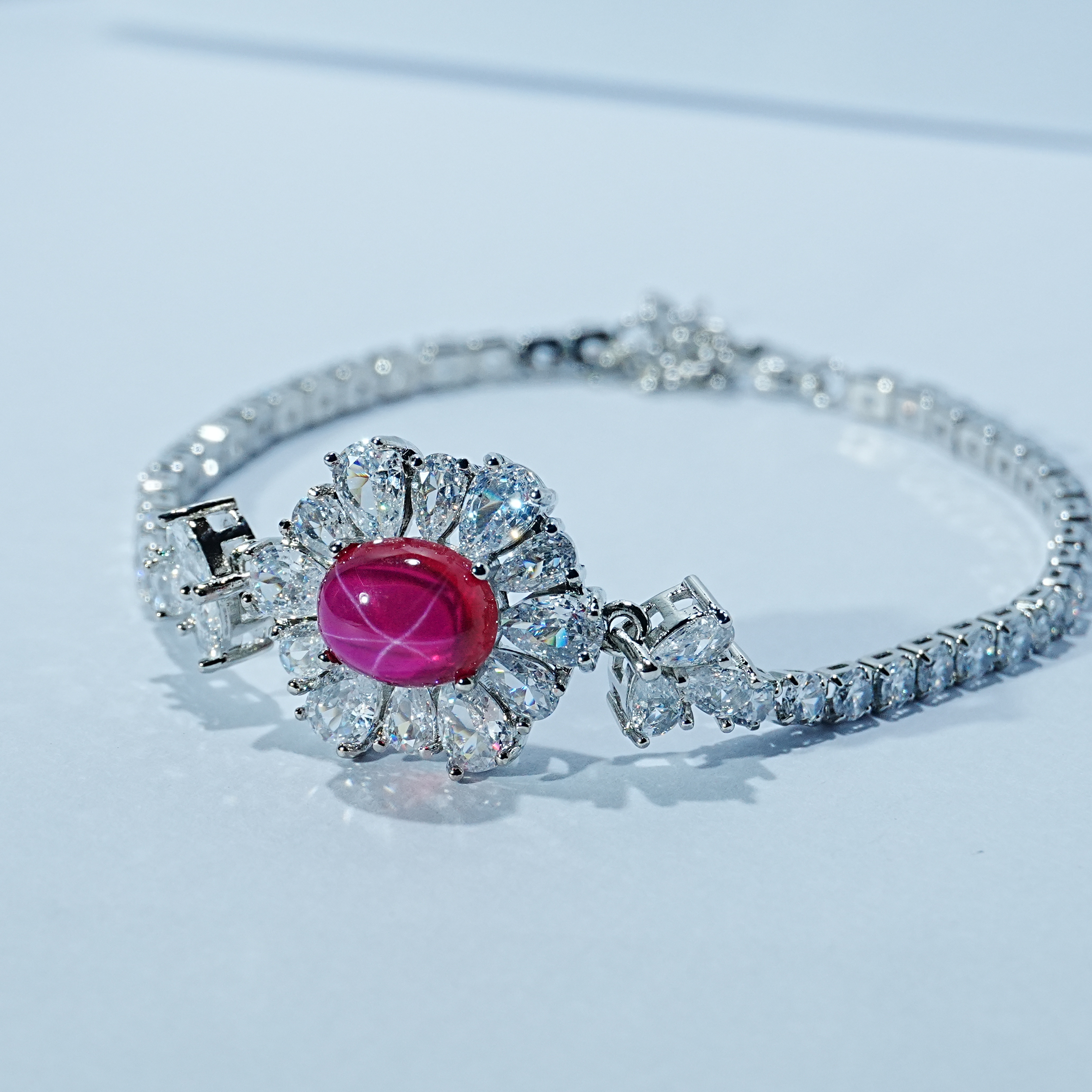 矿区高定-典藏轻奢-红宝石-手链-702