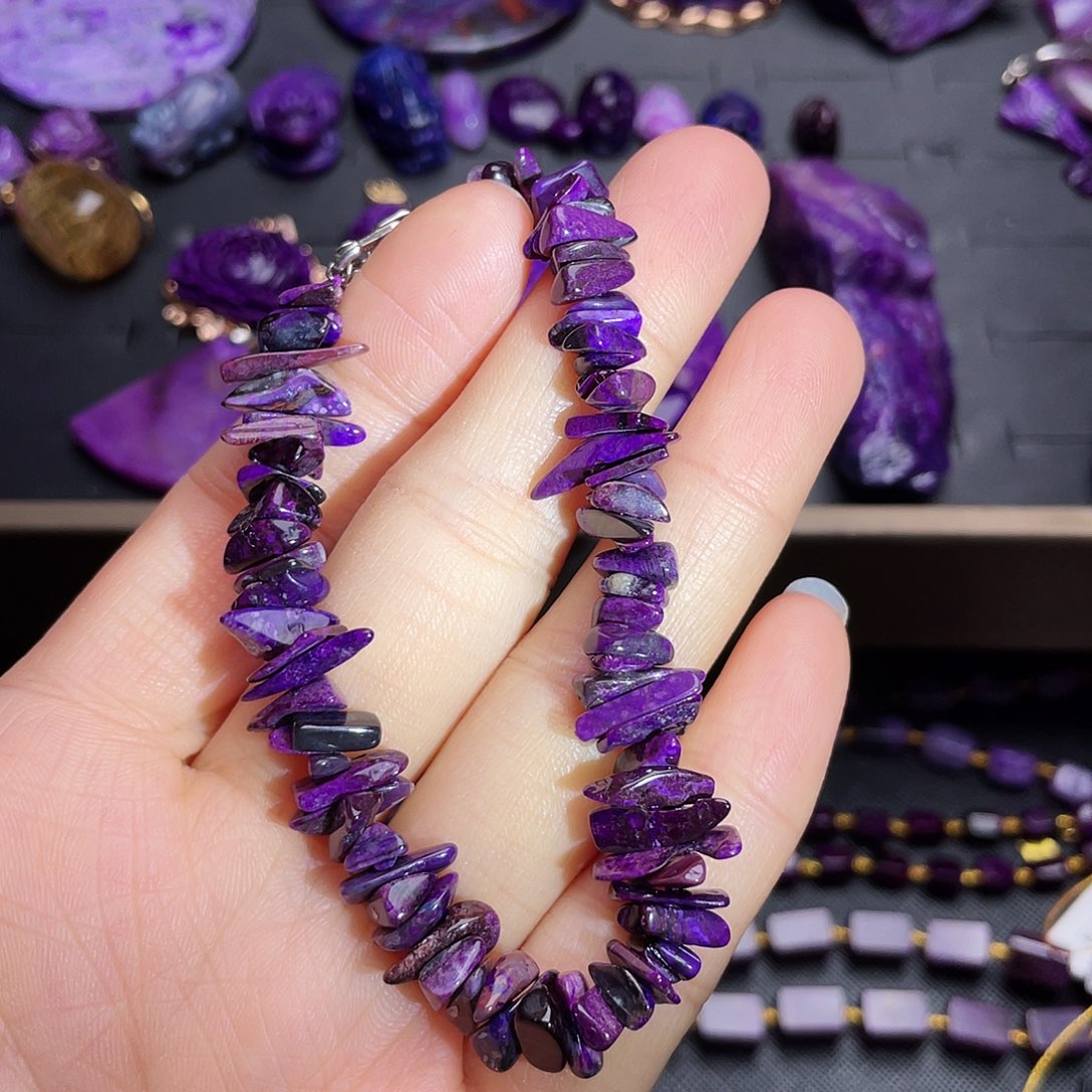 苏纪石（舒俱来）手链未镶嵌