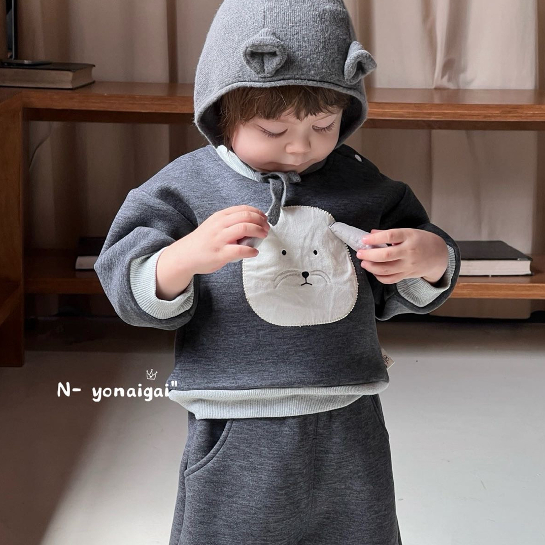 【NO退NO换】奶盖2025冬特 卡通小狗套装 NG18301