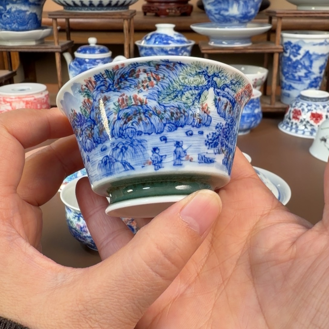 景德镇陶瓷手工手绘