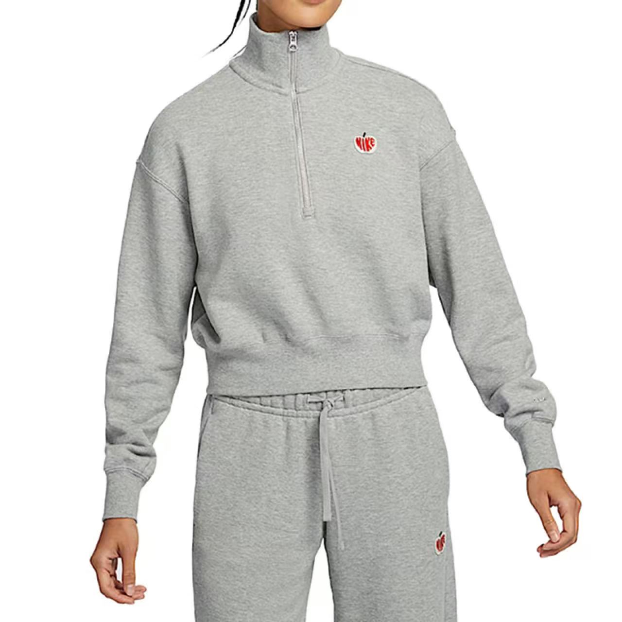 NK/耐克【廊坊万达】女子立领舒适运动短款卫衣HV8731063