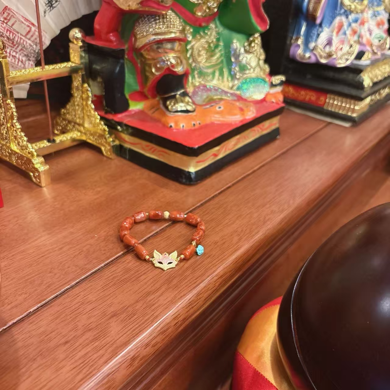 蓝宫调 蓝宫调 老料凤九手串 年奉 M2255