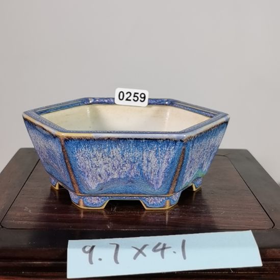 陶大德堂手工手绘釉盆