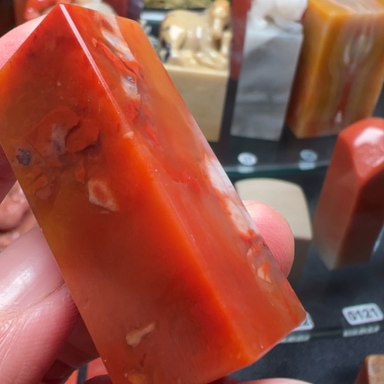 老挝石高山石印章