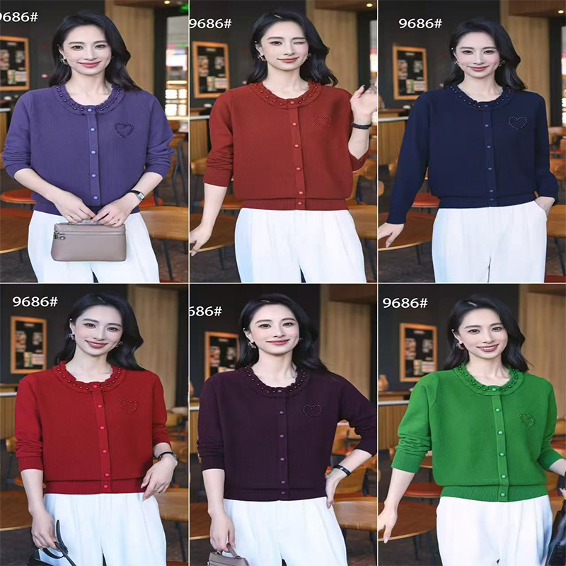 珠妈甄选-7703款秋冬毛衣