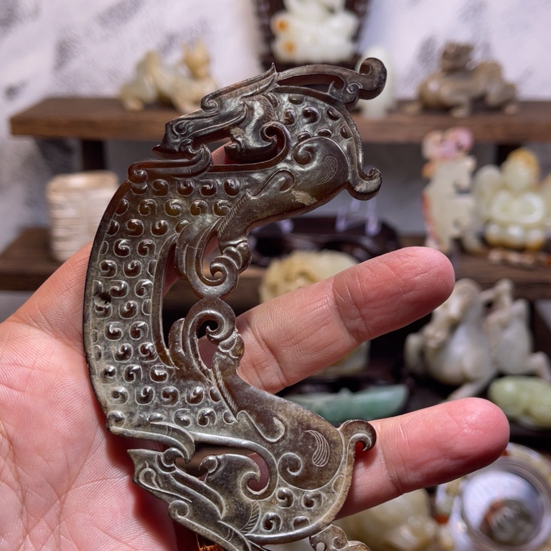 和田玉挂件未镶嵌牛**返