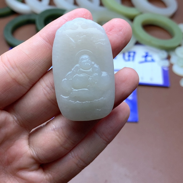 和田玉珠宝半成品未镶嵌