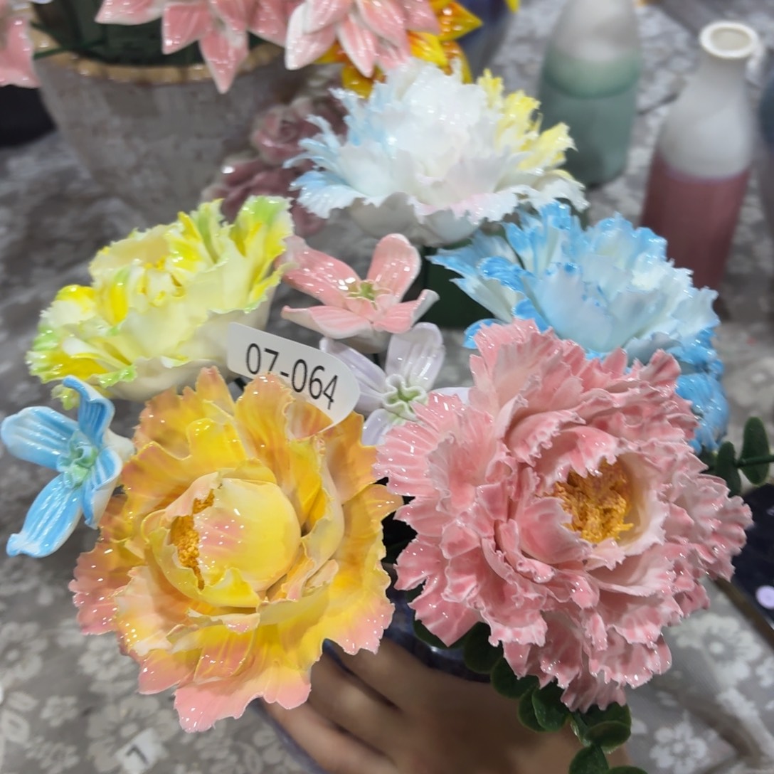 陶瓷花，20元发货，退款拉黑764