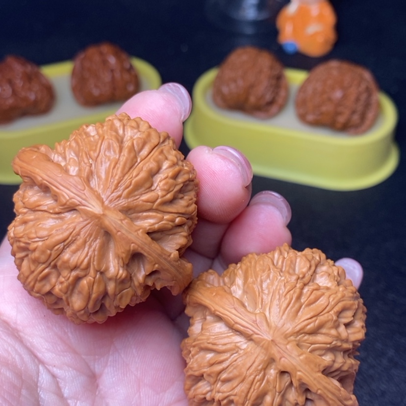 【闪购商品】文玩核桃把件359号白狮子45