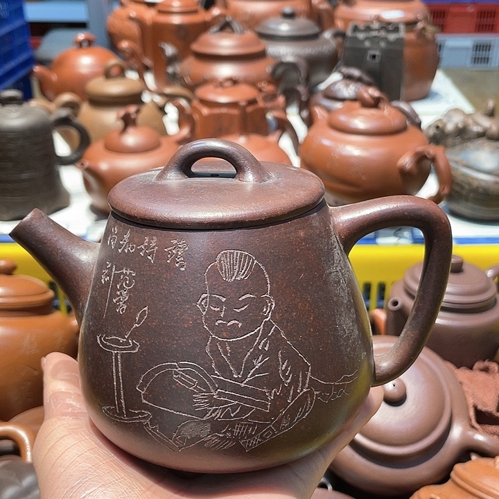 紫砂茶壶600cc宜兴紫砂壶