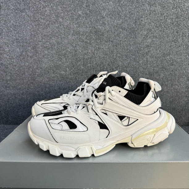 99新 Balenciaga/巴黎世家 41码 track sock 黑白 老爹鞋 原盒