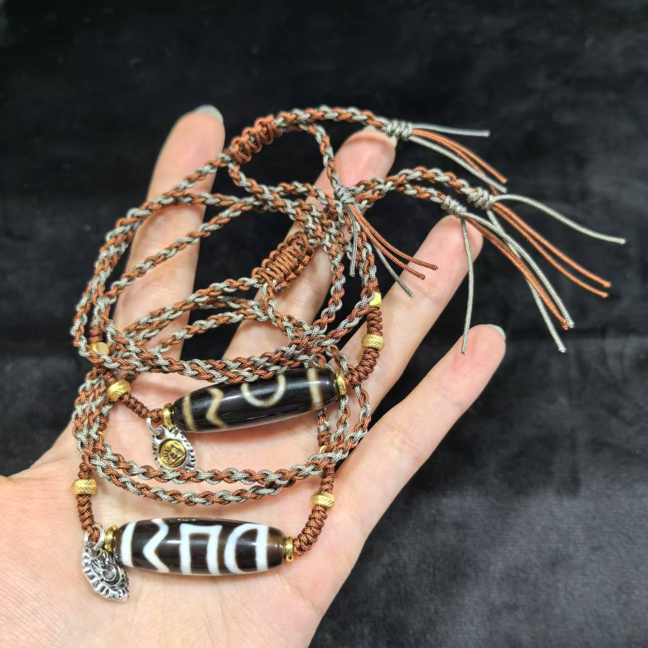 【刚子推荐】 TC28141-玛瑙diy脖挂（息增怀）-多样性发其一-11*38mm