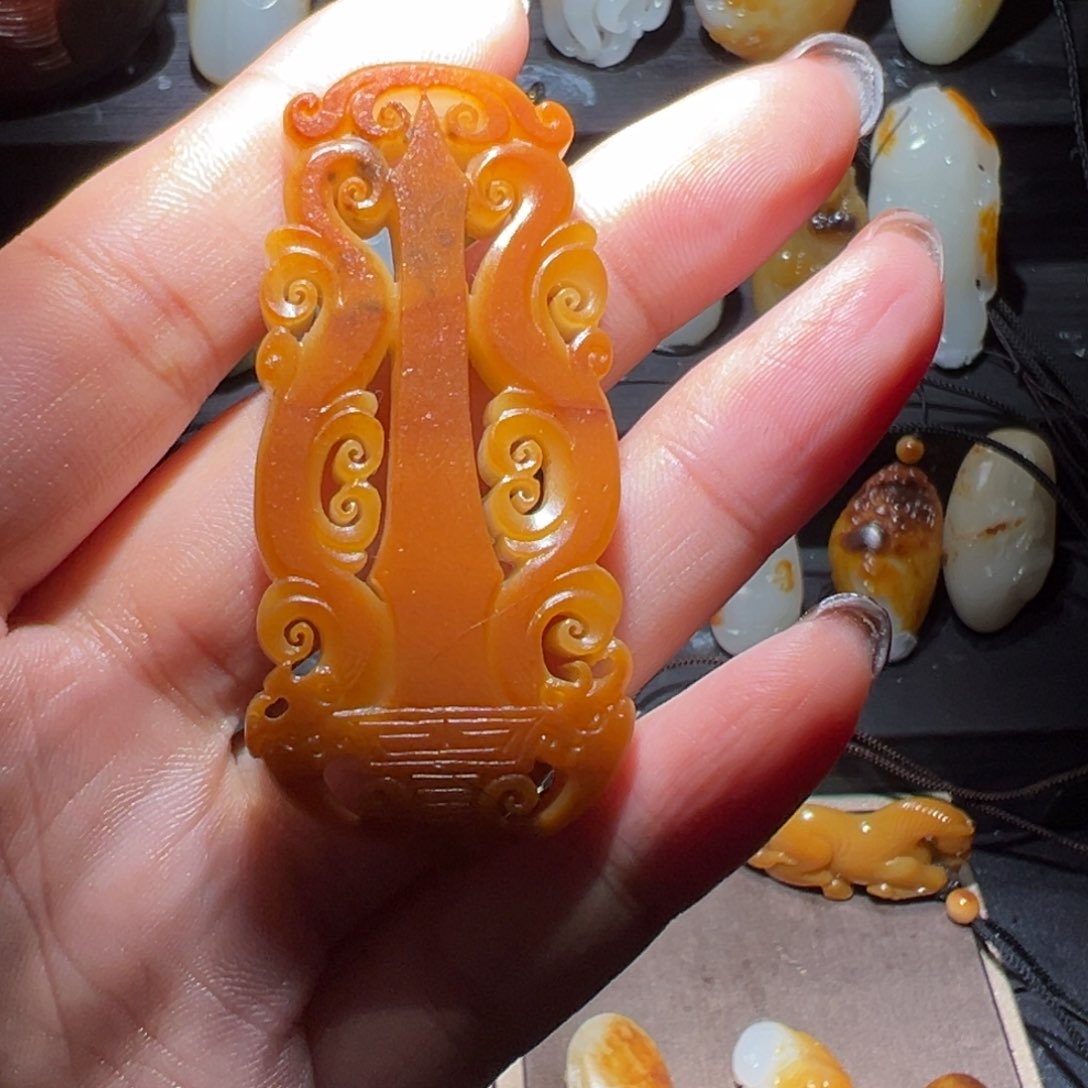 和田玉玉牌未镶嵌