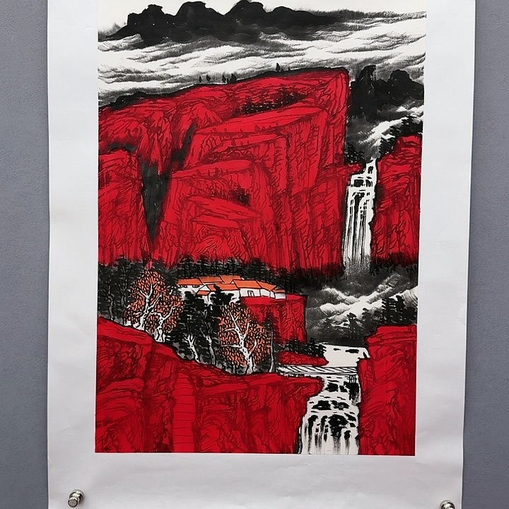 国画书法作品多次参加全国