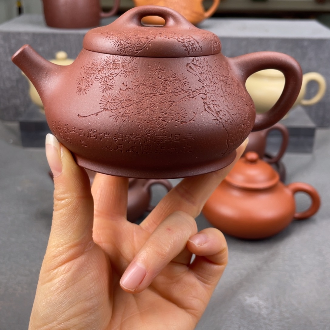 @***哥紫砂茶壶紫砂壶200毫升