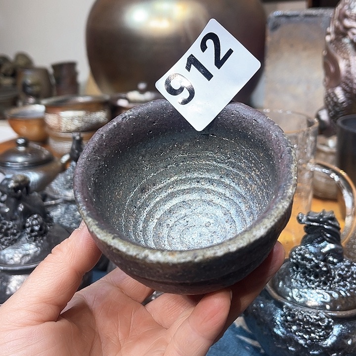 杯高温柴烧陶泥主人杯