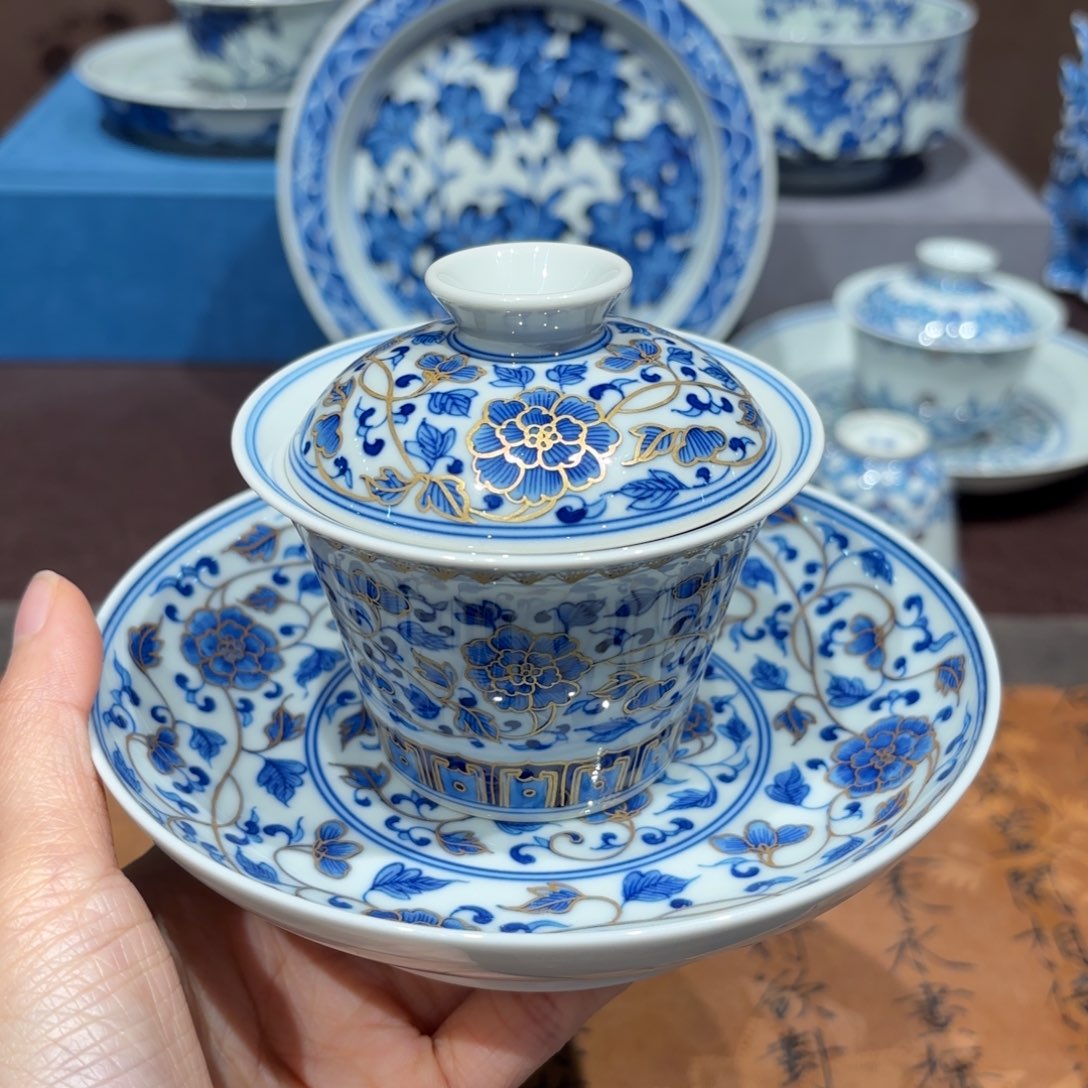 瓷片景德镇纯手工手绘