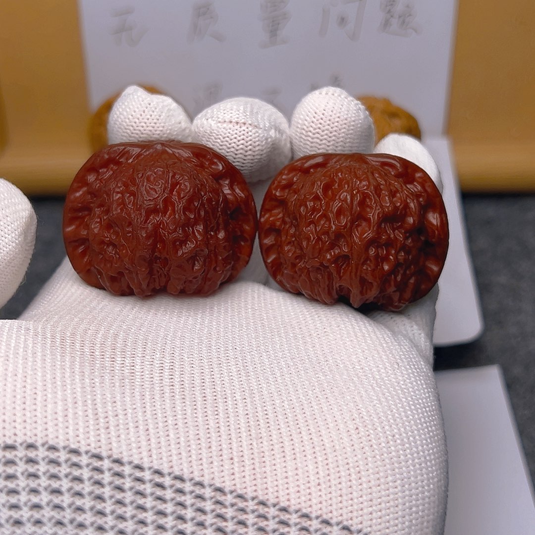 把件文玩核桃血麒麟40无镶嵌1575运费10