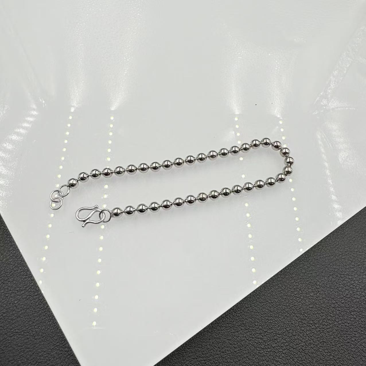 925银银制品 「戴琴珠宝」DQ1232-银手链（多样性发其一）