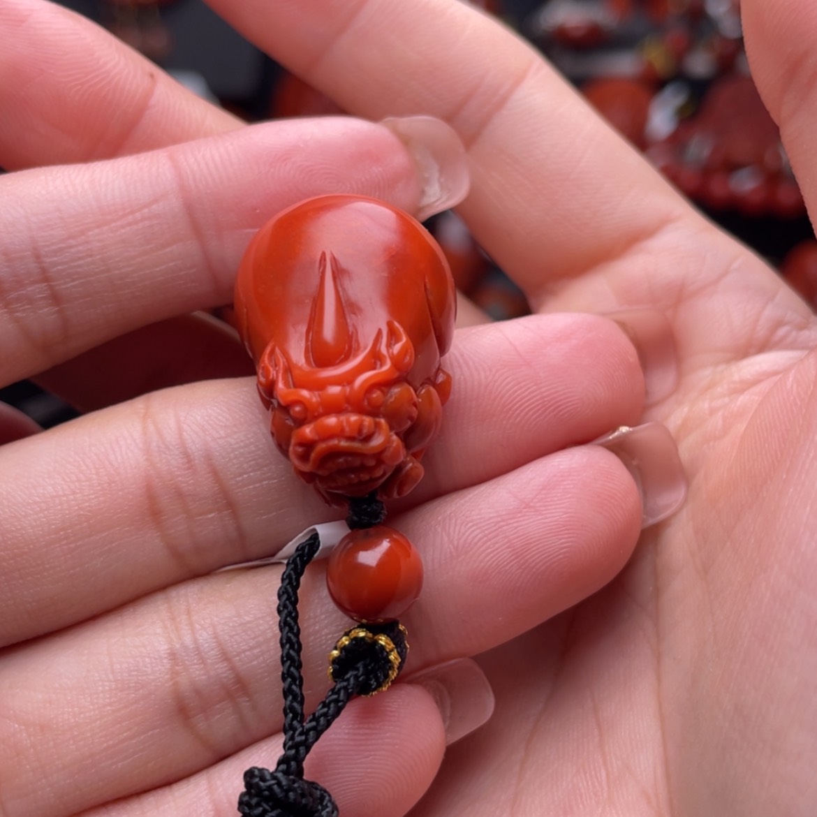 【闪购商品】南红玛瑙貔貅未镶嵌