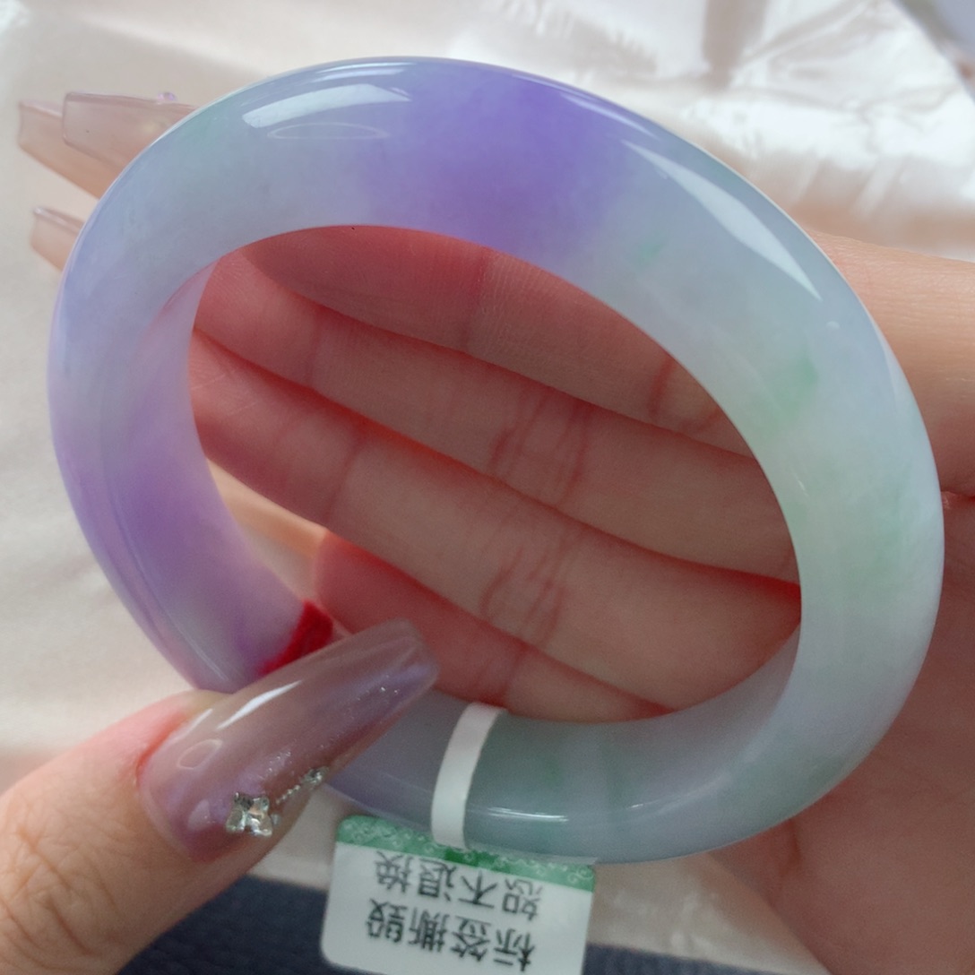 未镶嵌手镯翡翠缅甸天然翡翠A货56