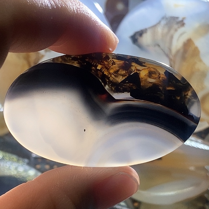 未镶嵌颈饰玛瑙/玉髓