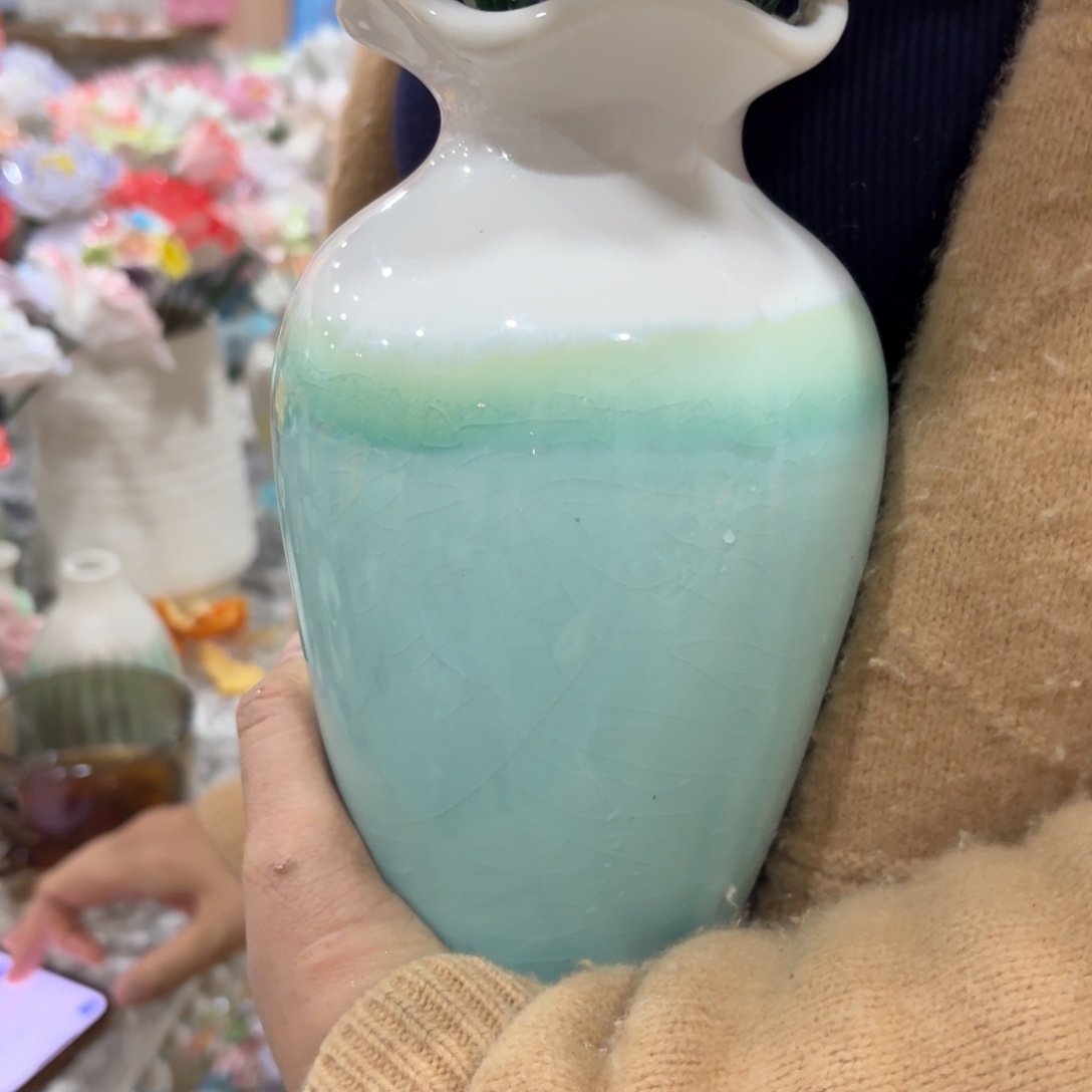 陶瓷花，20元发货，退款拉黑