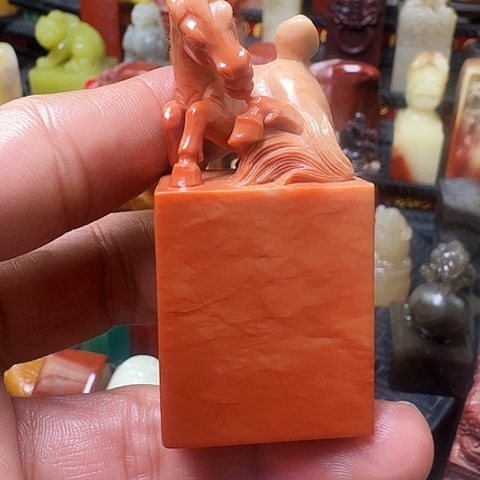 寿山石睡**头寿山芙蓉石