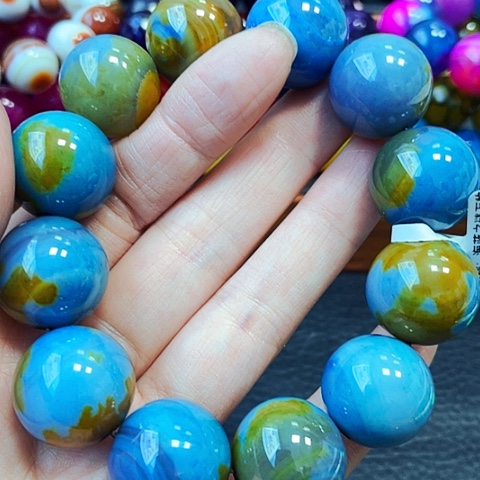 玛瑙/玉髓手链未镶嵌万物生20