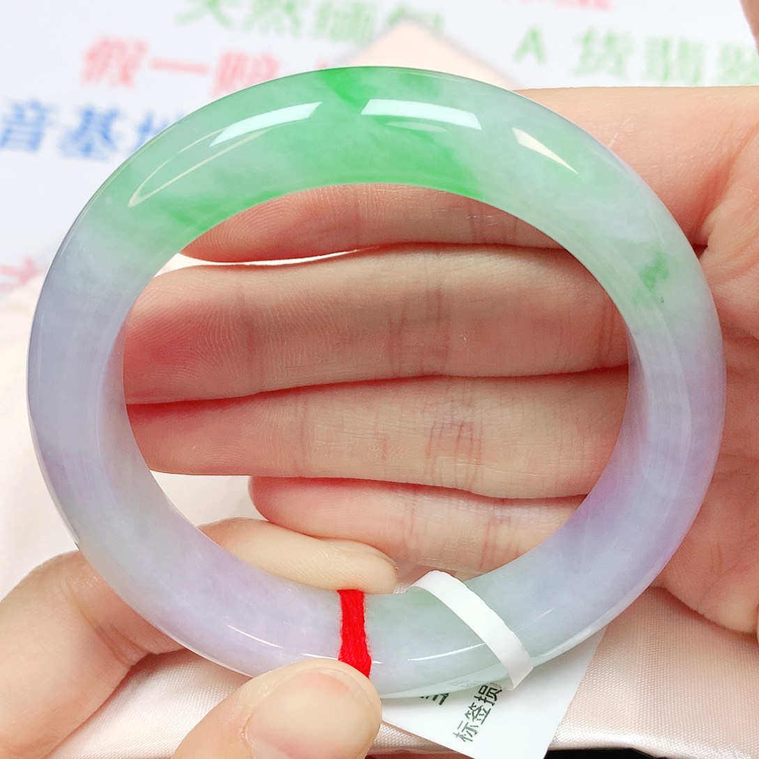 翡翠未镶嵌手镯翡翠手镯54
